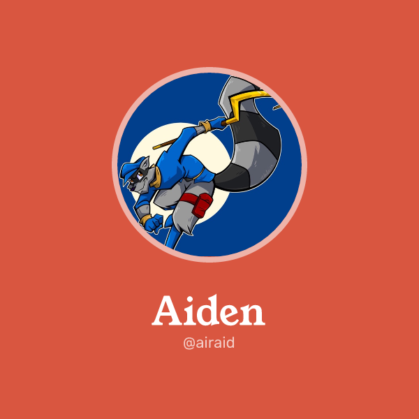 Aiden on Memorycard