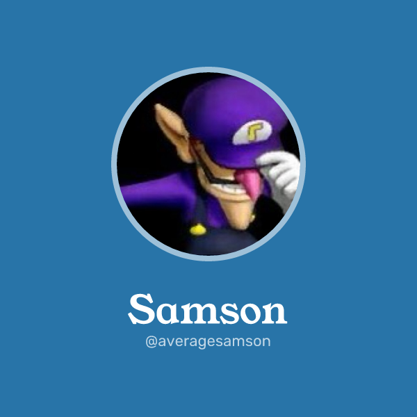 Samson on Memorycard