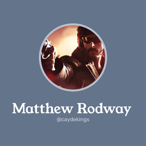Matthew Rodway on Memorycard