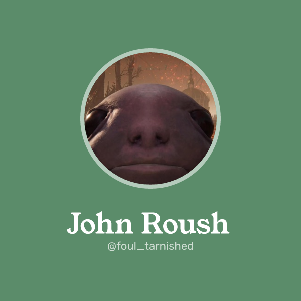 John Roush on Memorycard