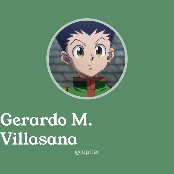 Gerardo M. Villasana on Memorycard