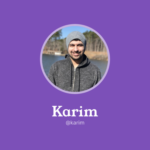 Karim on Memorycard