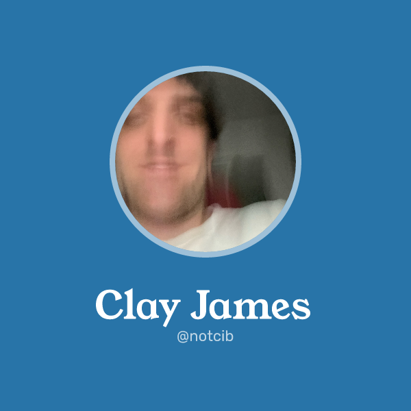 Clay James on Memorycard