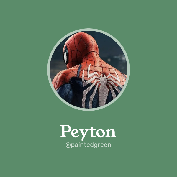 Peyton on Memorycard