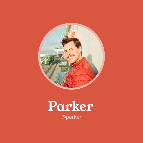 Parker on Memorycard