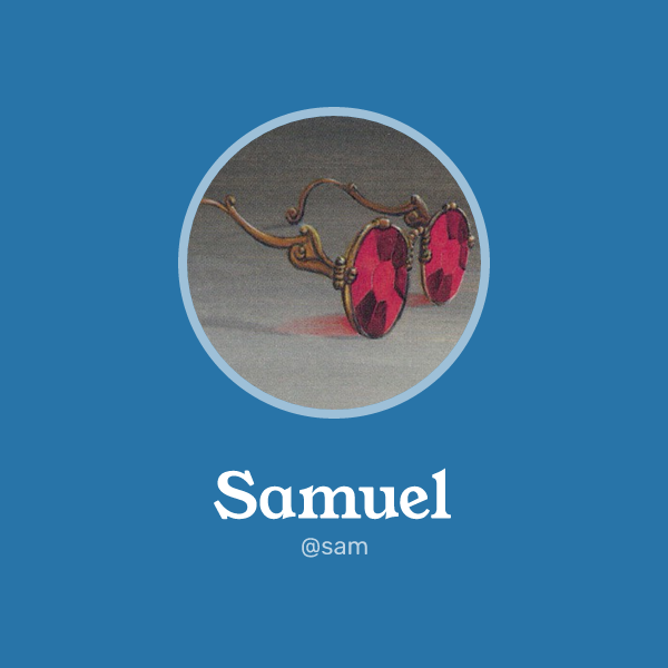 Samuel on Memorycard