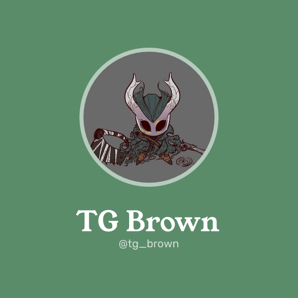 TG Brown on Memorycard