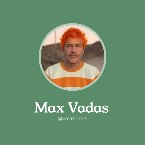 Max Vadas on Memorycard